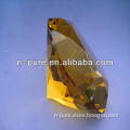 Yellow Artificial Crystal Diamond